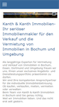 Mobile Screenshot of kanth-immobilien.de